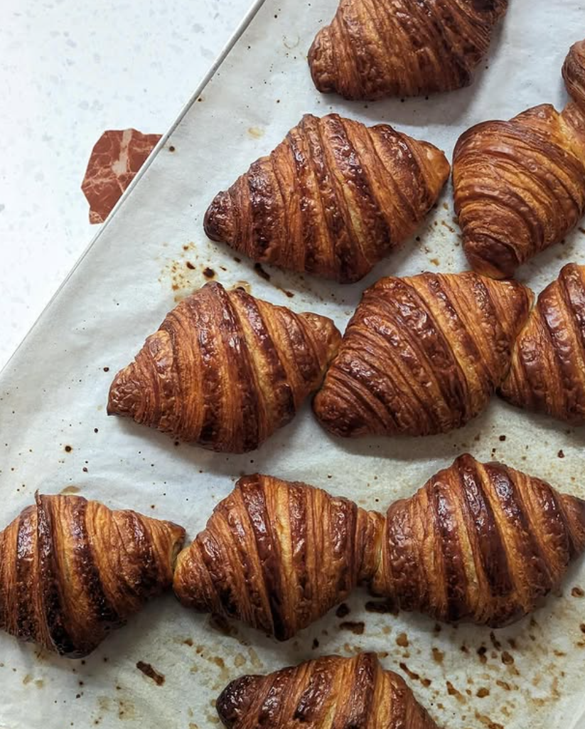 Babka tray from the bakery